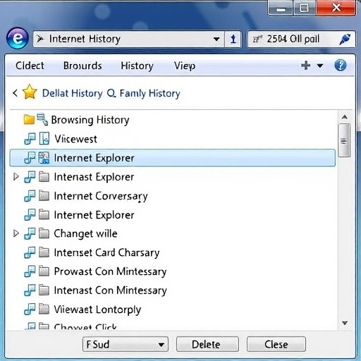 Win 7系统如何删除IE8浏览器浏览历史记录(两种方法)(图5)
