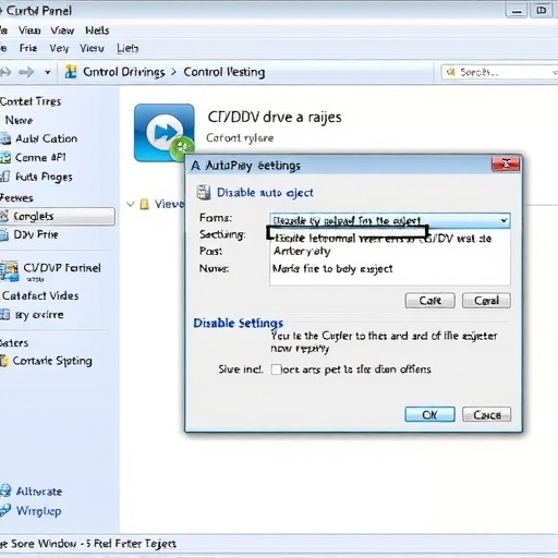 Win 7禁用自动弹出光盘功能(图1) Win 7禁用自动弹出光盘功能(图1)