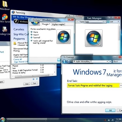 windows 7系统电脑怎么一键关闭所有程序解决死机卡机问题(图2) windows 7系统电脑怎么一键关闭所有程序解决死机卡机问题(图2)