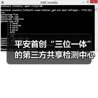 平安首创“三位一体”的第三方共享检测中心，未来5年投资300亿建1000家（图1）