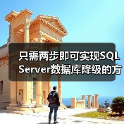 只需两步即可实现SQL Server数据库降级的方法(图2) 只需两步即可实现SQL Server数据库降级的方法(图2)