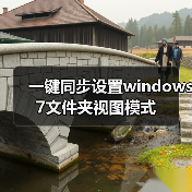 一键同步设置windows 7文件夹视图模式(图1) 一键同步设置windows 7文件夹视图模式(图1)