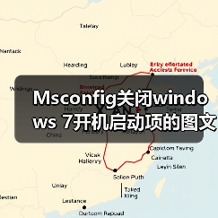 Msconfig关闭windows 7开机启动项的图文方法步骤(图2) Msconfig关闭windows 7开机启动项的图文方法步骤(图2)
