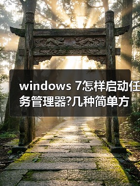 windows 7怎样启动任务管理器?几种简单方法介绍(图1) windows 7怎样启动任务管理器?几种简单方法介绍(图1)
