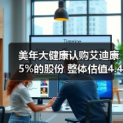 美年大健康认购艾迪康5%的股份 整体估值4.4亿美元(图1) 美年大健康认购艾迪康5%的股份 整体估值4.4亿美元(图1)