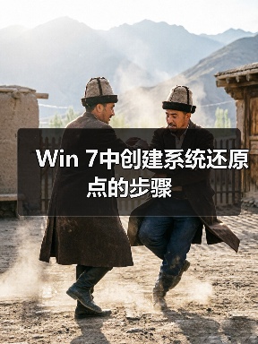 Win 7中创建系统还原点的步骤（图2）