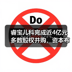 睿宝儿科完成近4亿元多数股权并购,资本布局热捧民营儿科连锁诊所(图2) 睿宝儿科完成近4亿元多数股权并购,资本布局热捧民营儿科连锁诊所(图2)