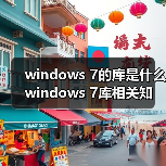 windows 7的库是什么 windows 7库相关知识介绍(图1) windows 7的库是什么 windows 7库相关知识介绍(图1)