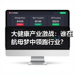 大健康产业激战:谁在航母梦中领跑行业?(图2) 大健康产业激战:谁在航母梦中领跑行业?(图2)