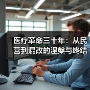 医疗革命三十年:从民营到混改的涅槃与终结(图3) 医疗革命三十年:从民营到混改的涅槃与终结(图3)