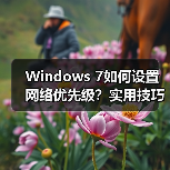 Windows 7如何设置网络优先级?实用技巧分享(图4) Windows 7如何设置网络优先级?实用技巧分享(图4)