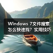 Windows 7文件搜索怎么快速找?实用技巧大揭秘(图4) Windows 7文件搜索怎么快速找?实用技巧大揭秘(图4)