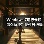 Windows 7运行卡顿怎么解决?硬件升级提速方法全解析(图2) Windows 7运行卡顿怎么解决?硬件升级提速方法全解析(图2)