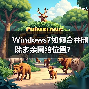 Windows7如何合并删除多余网络位置?(图2) Windows7如何合并删除多余网络位置?(图2)