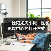 一脉阳光周小炎：医学影像中心的打开方式