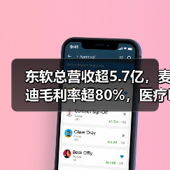 东软总营收超5.7亿,麦迪毛利率超80%,医疗IT公司半年报数据的背后(图2) 东软总营收超5.7亿,麦迪毛利率超80%,医疗IT公司半年报数据的背后(图2)