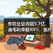东软总营收超5.7亿,麦迪毛利率超80%,医疗IT公司半年报数据的背后(图4) 东软总营收超5.7亿,麦迪毛利率超80%,医疗IT公司半年报数据的背后(图4)