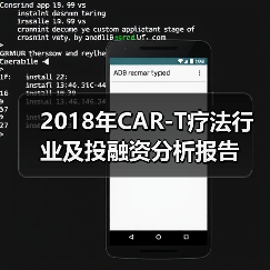 2018年CAR-T疗法行业及投融资分析报告