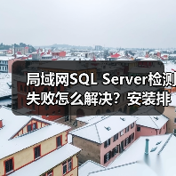 局域网SQL Server检测失败怎么解决?安装排查全攻略(图3) 局域网SQL Server检测失败怎么解决?安装排查全攻略(图3)