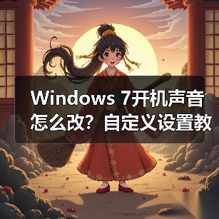 Windows 7开机声音怎么改?自定义设置教程(图1) Windows 7开机声音怎么改?自定义设置教程(图1)