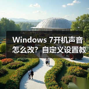 Windows 7开机声音怎么改?自定义设置教程(图3) Windows 7开机声音怎么改?自定义设置教程(图3)