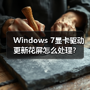 Windows 7显卡驱动更新花屏怎么处理?(图4) Windows 7显卡驱动更新花屏怎么处理?(图4)