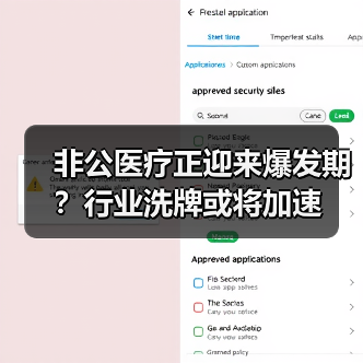 非公医疗正迎来爆发期?行业洗牌或将加速(图4) 非公医疗正迎来爆发期?行业洗牌或将加速(图4)