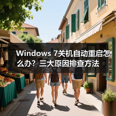 Windows 7关机自动重启怎么办?三大原因排查方法(图3) Windows 7关机自动重启怎么办?三大原因排查方法(图3)