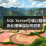 SQL Server存储过程事务处理错误如何避免?三种正确方法详解(图4) SQL Server存储过程事务处理错误如何避免?三种正确方法详解(图4)