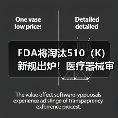 FDA将淘汰510(K)新规出炉!医疗器械审批如何改革?(图1) FDA将淘汰510(K)新规出炉!医疗器械审批如何改革?(图1)