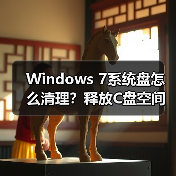 Windows 7系统盘怎么清理?释放C盘空间的4个实用方法(图2) Windows 7系统盘怎么清理?释放C盘空间的4个实用方法(图2)