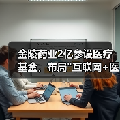 金陵药业2亿参设医疗基金,布局 金陵药业2亿参设医疗基金,布局