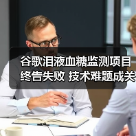 谷歌泪液血糖监测项目终告失败 技术难题成关键原因