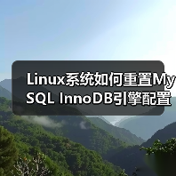 Linux系统如何重置MySQL InnoDB引擎配置?(图4) Linux系统如何重置MySQL InnoDB引擎配置?(图4)