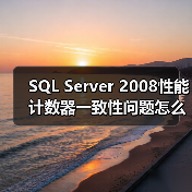 SQL Server 2008性能计数器一致性问题怎么解决?(图3) SQL Server 2008性能计数器一致性问题怎么解决?(图3)