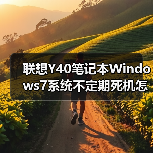联想Y40笔记本Windows7系统不定期死机怎么办?(图2) 联想Y40笔记本Windows7系统不定期死机怎么办?(图2)