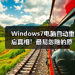 Windows7电脑自动重启真相!最易忽略的原因及解决办法(图3) Windows7电脑自动重启真相!最易忽略的原因及解决办法(图3)